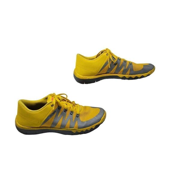 Nike Mens Free 5.0 Tr Size 12 803218-991 Neon Yellow Running Athletic Sneakers - Picture 9 of 14
